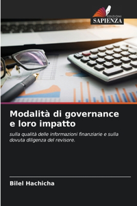 Modalità di governance e loro impatto