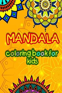 Mandala coloring book for kids