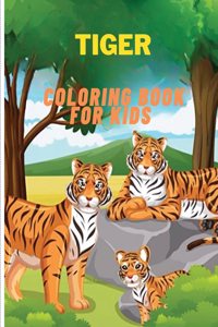 Tiger Coloring Book for Kids