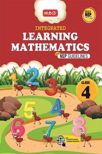 MTG Class-4 Integrated Learning Mathematics Book with NEP Guidelines