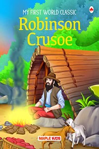 Robinson Crusoe (Illustrated) - for Children