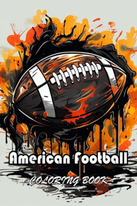 American Football Coloring Book