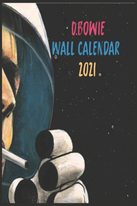 D.Bowie 2021 Wall Calendar