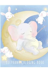 Elephant Coloring Book