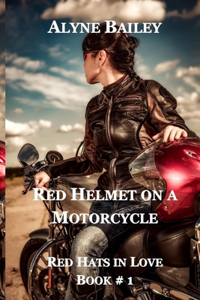 Red Helmet On A Motorcycle