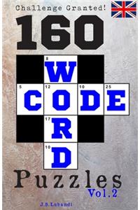 160 CODE WORD Puzzles, Vol.2