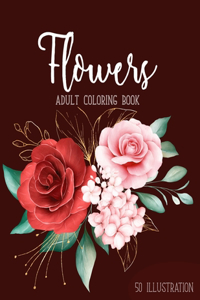 Flowers Coloring Book