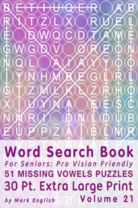 Word Search Book For Seniors