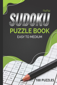 Sudoku Puzzle Book easy to medium 100 Puzzles
