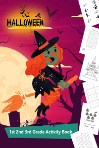 Halloween 1st 2nd 3rd Grade Activity Book