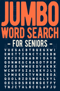 Jumbo Word Search For Seniors