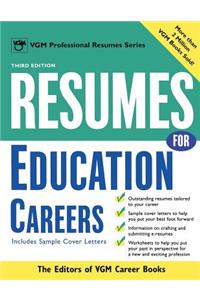 Resumes for Education Careers