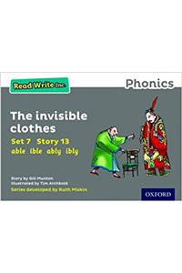 Read Write Inc. Phonics: The Invisible Clothes (Grey Set 7 Storybook 13)