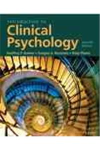 Introduction to Clinical Psychology