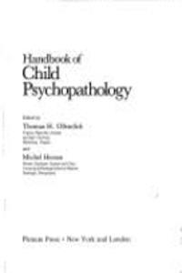 Handbook of Child Psychopathology