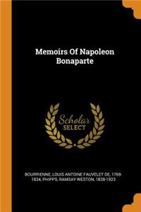 Memoirs of Napoleon Bonaparte