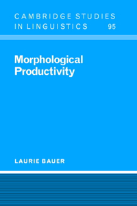 Morphological Productivity