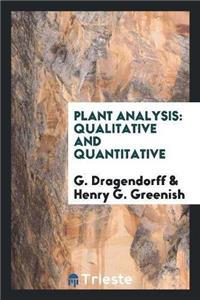 Plant Analysis