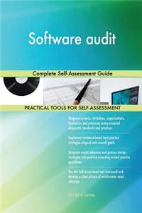 Software audit Complete Self-Assessment Guide