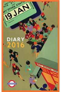 London Underground Poster Diary 2016