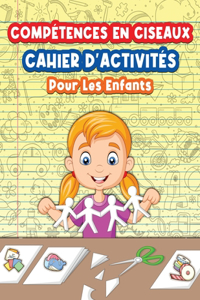 Cahier D'activités Sur L'utilisation Des Ciseaux Pour Les Enfants