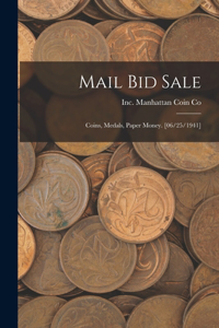 Mail Bid Sale