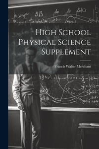 High School Physical Science Supplement