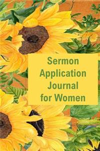 Sermon Application Journal