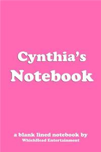 Cynthia's Notebook