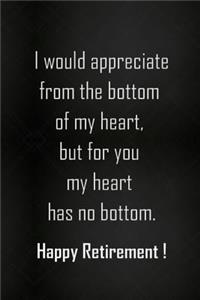 Lined Journal with Funny Quote