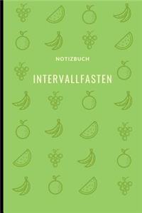 Intervall Fasten Notizbuch