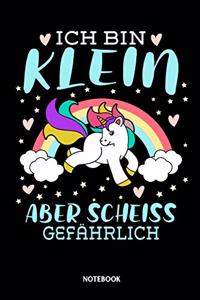 Ich bin klein aber scheiss gefährlich Notebook