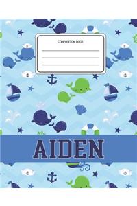 Composition Book Aiden