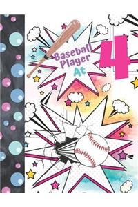 Baseball Player At 4
