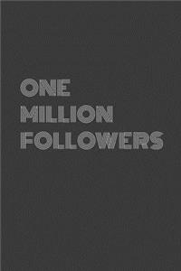 One million followers