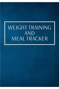 Weight Training And Meal Tracker