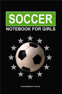 Soccer Notebook for Girls