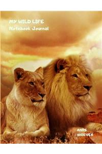 My Wild Life Notebook Journal