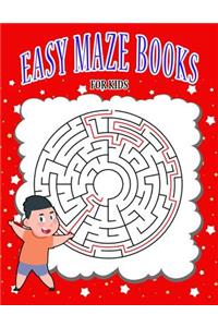 Easy Maze Books for Kids