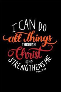 I Can Do All Things Through Christ