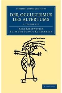 Der Occultismus des Altertums 2 Volume Set