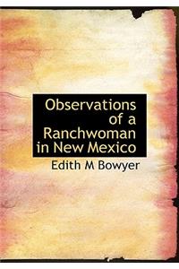 Observations of a Ranchwoman in New Mexico
