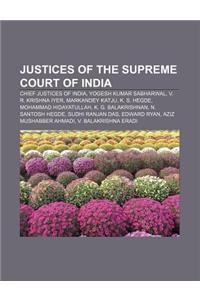 Justices of the Supreme Court of India