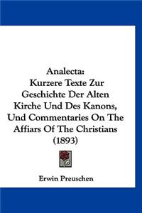 Analecta