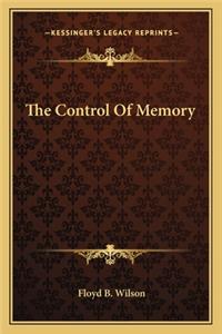 Control of Memory