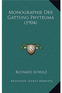 Monographie Der Gattung Phyteuma (1904)