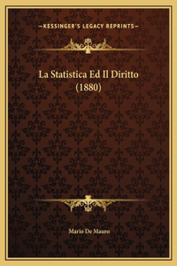 La Statistica Ed Il Diritto (1880)