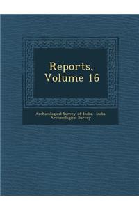 Reports, Volume 16