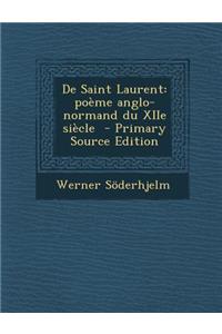 de Saint Laurent