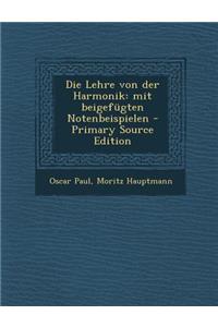 Die Lehre Von Der Harmonik